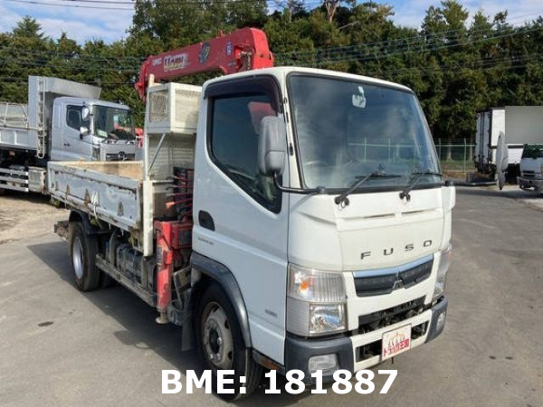 MITSUBISHI CANTER CRANE TRUCK