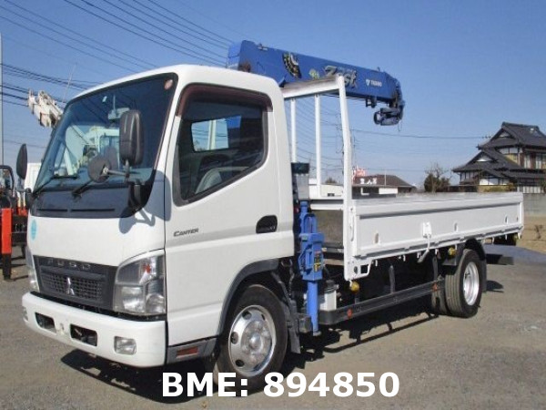 MITSUBISHI CANTER CRANE TRUCK