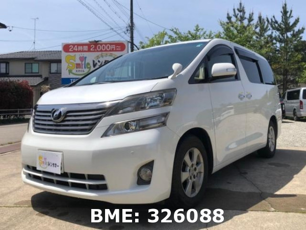 TOYOTA VELLFIRE