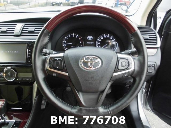 TOYOTA ALLION A15 G PLUS PACKAGE