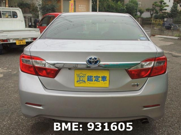 TOYOTA CAMRY (HYBRID G PACKAGE)