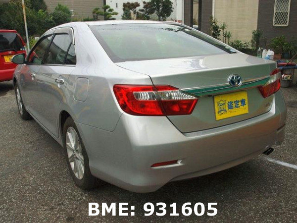 TOYOTA CAMRY (HYBRID G PACKAGE)