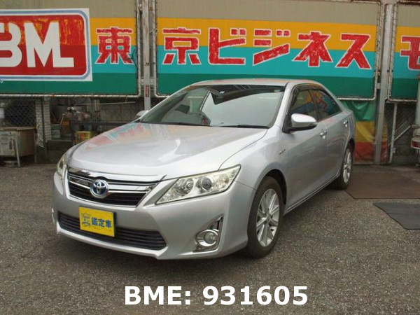 TOYOTA CAMRY (HYBRID G PACKAGE)