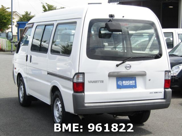 NISSAN VANETTE VAN DX