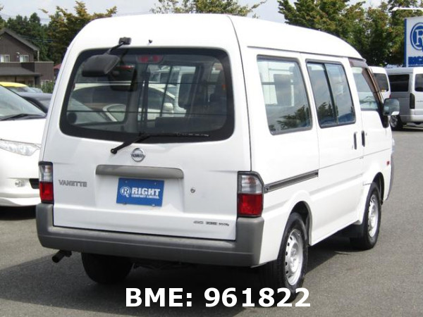 NISSAN VANETTE VAN DX