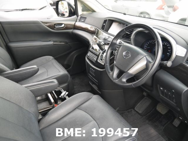 NISSAN ELGRAND 250HIGHWAY STAR BLACK LEATHER