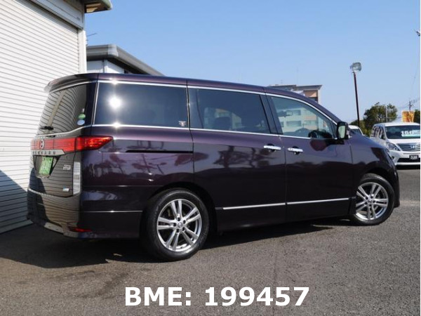 NISSAN ELGRAND 250HIGHWAY STAR BLACK LEATHER