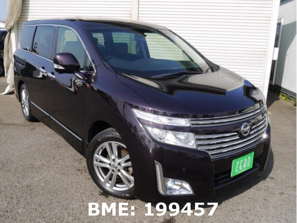 NISSAN ELGRAND 250HIGHWAY STAR BLACK LEATHER