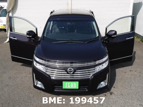 NISSAN ELGRAND 250HIGHWAY STAR BLACK LEATHER