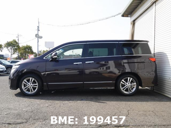 NISSAN ELGRAND 250HIGHWAY STAR BLACK LEATHER