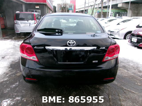 TOYOTA ALLION A18 G PACKAGE