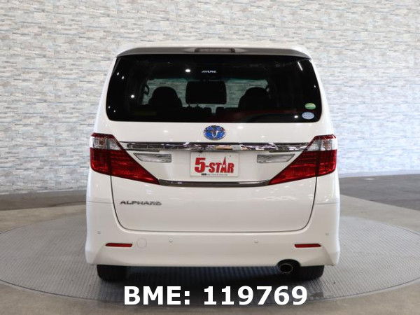 TOYOTA ALPHARD 240S TYPE GOLD