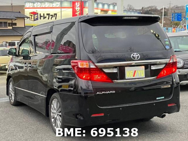 TOYOTA ALPHARD 240S TYPE GOLD II SUNROOF