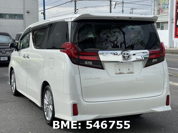 TOYOTA ALPHARD 2.5S A PACKAGE TYPE BLACK