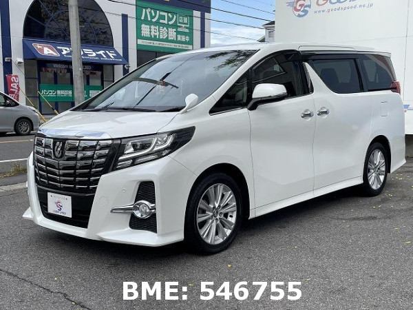 TOYOTA ALPHARD 2.5S A PACKAGE TYPE BLACK