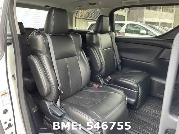 TOYOTA ALPHARD 2.5S A PACKAGE TYPE BLACK