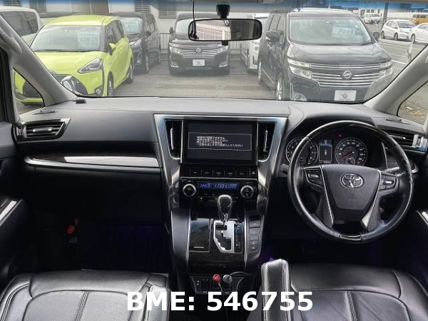 TOYOTA ALPHARD 2.5S A PACKAGE TYPE BLACK