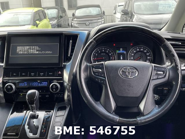 TOYOTA ALPHARD 2.5S A PACKAGE TYPE BLACK