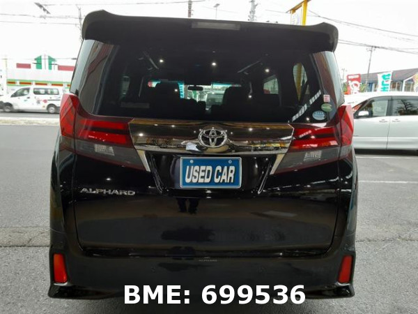 TOYOTA ALPHARD 2.5S A PACKAGE TYPE BLACK