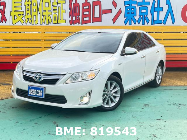 TOYOTA CAMRY HYBRID G PACKAGE 2012