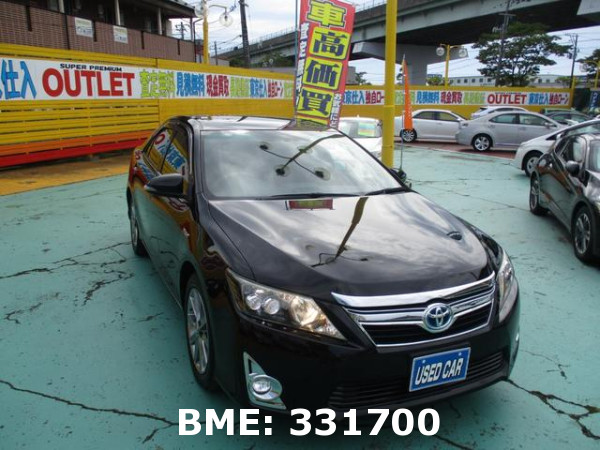 TOYOTA CAMRY HYBRID G PACKAGE PREMIUM BLACK