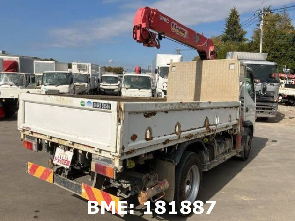 MITSUBISHI CANTER CRANE TRUCK