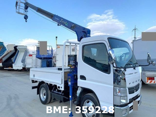 MITSUBISHI CANTER CRANE TRUCK