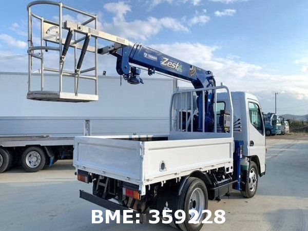 MITSUBISHI CANTER CRANE TRUCK