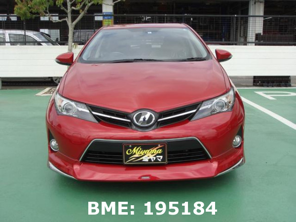 TOYOTA AURIS 150X S PACKAGE