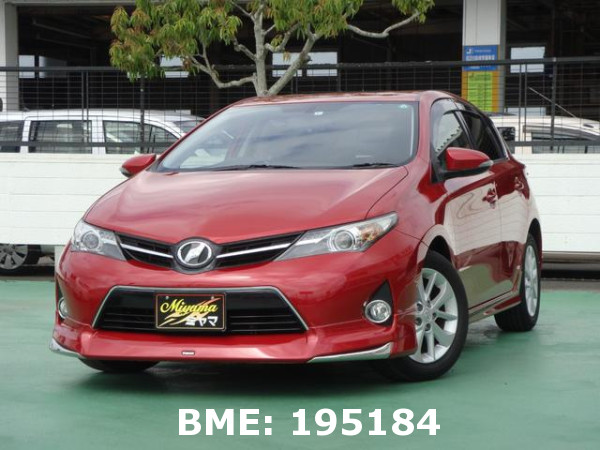 TOYOTA AURIS 150X S PACKAGE