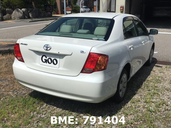 TOYOTA COROLLA AXIO X 2008