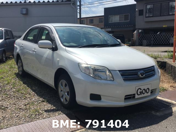 TOYOTA COROLLA AXIO X 2008